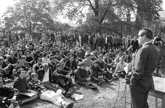 The October 10 debate in in 1968