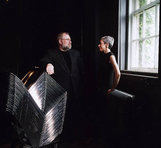 Paul Jones and Rona Maynard in the Helen Gardiner Phelan Playhouse at UC