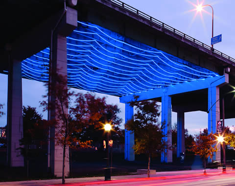 Watertable, an installation under the Gardiner