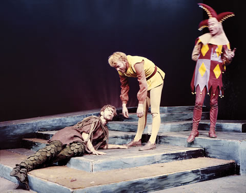 Donald Sutherland in Shakespeare’s The Tempest at Hart House, March 1957