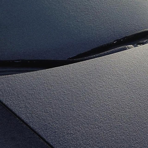 Photo of grey surface with fabric texture