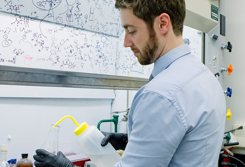 Patrick Gunning, a principal investigator at U of T Mississauga's Centre for Medicinal Chemistry