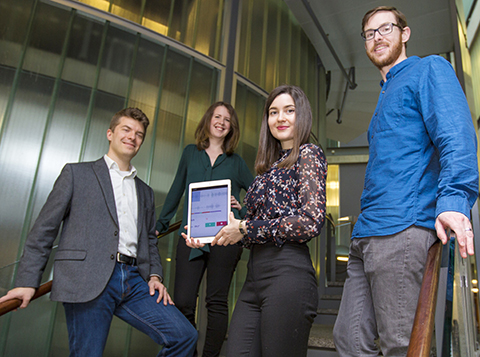 The WinterLight Labs team: Frank Rudzicz, Katie Fraser, Maria Yancheva and Liam Kaufman