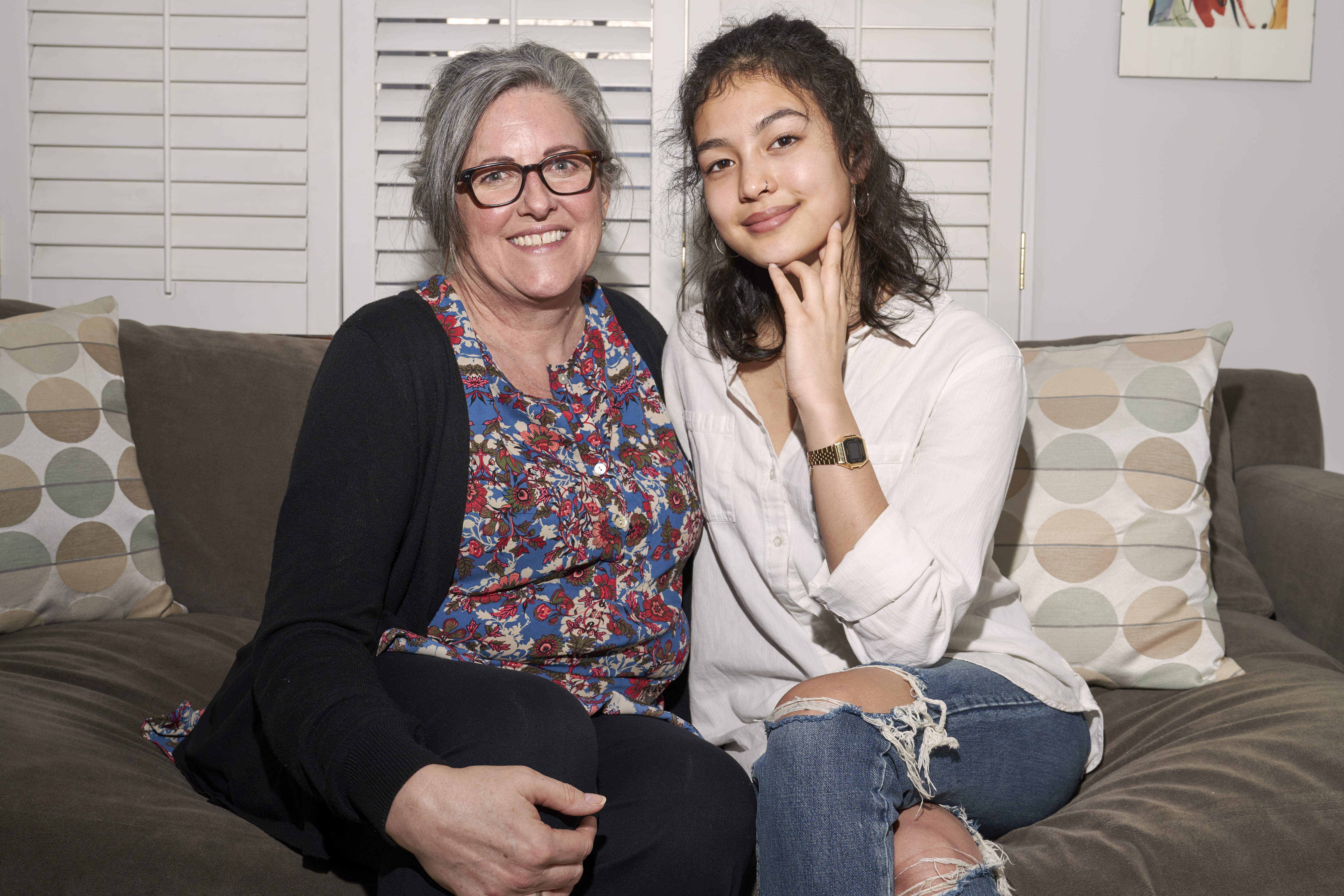 Roommates Catherine Finlayson and U of T student Zoe Butcher. Photo by Naomi Harris