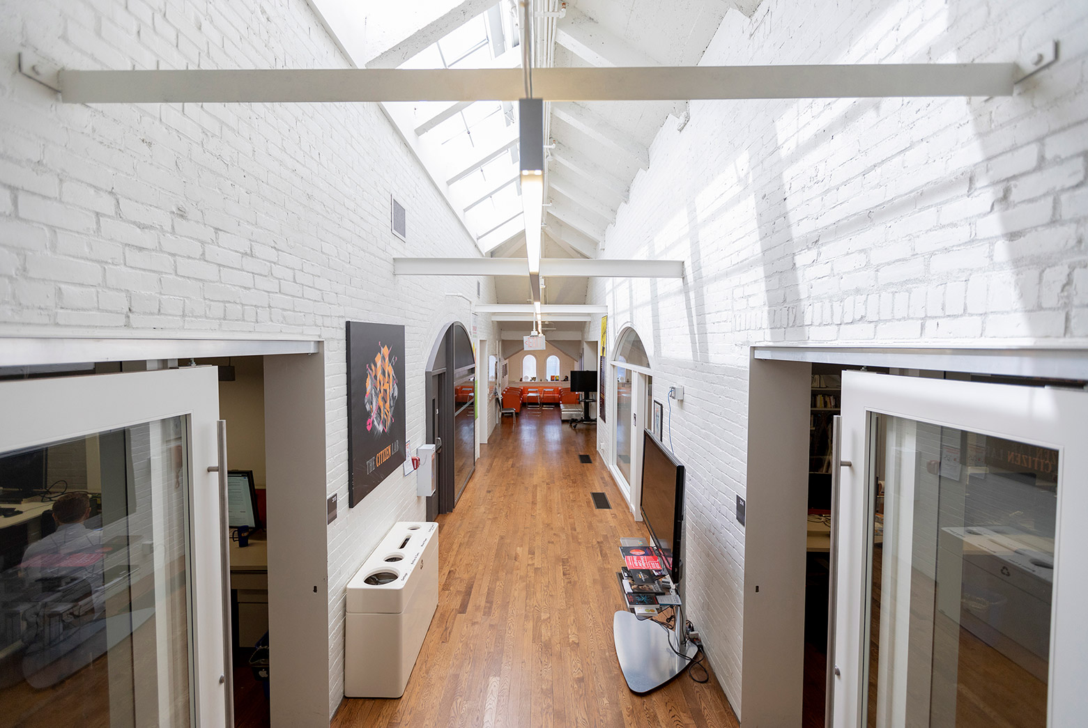 Hallway in the Citizen Lab