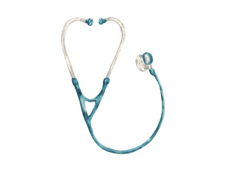 A stethoscope